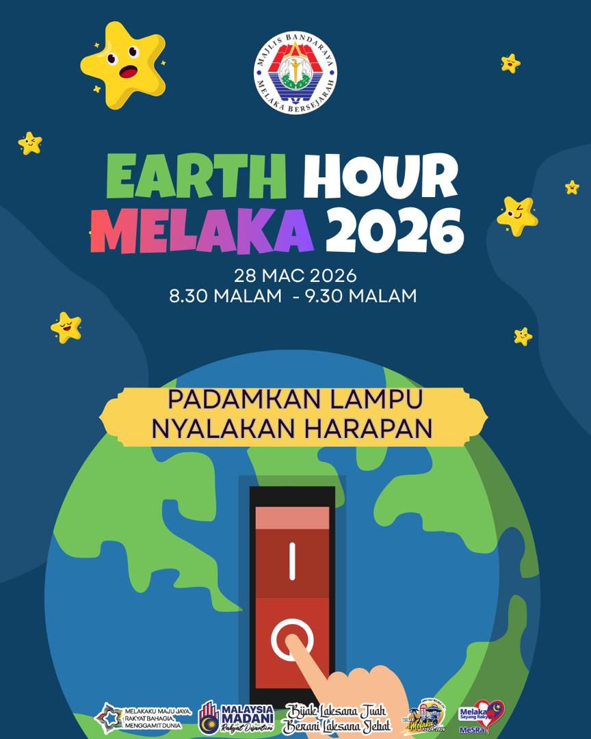 earth hour melaka 2026