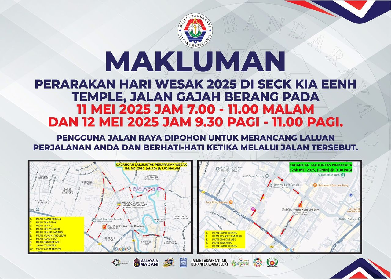 notis perarakan wesak